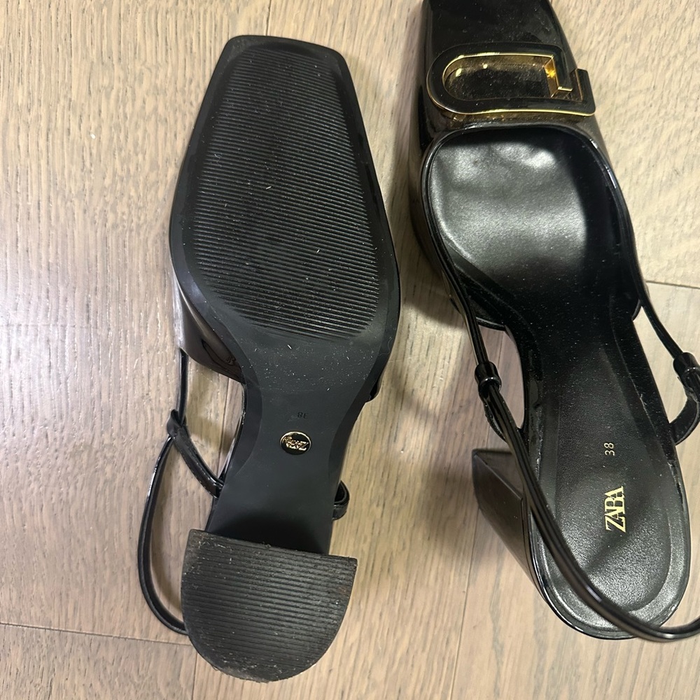 Zara black shoes
